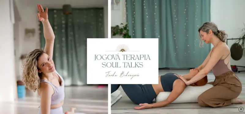 Ukázka webu Jogová terapia