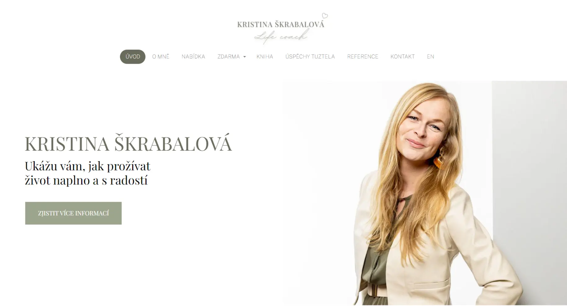 Web Kristina Škrabalová